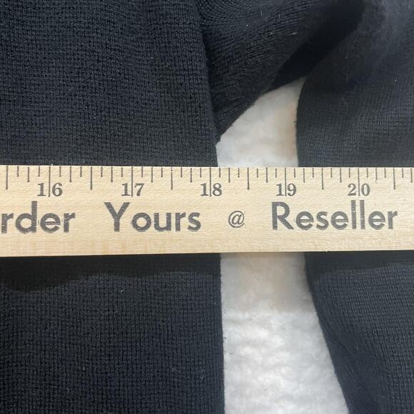 J Crew Factory Sweater Womens XXS Black Chelsea Blazer Open Front Cardigan - Picture 9 of 11